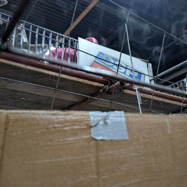 Heel de wagen wit! en dampende pap…