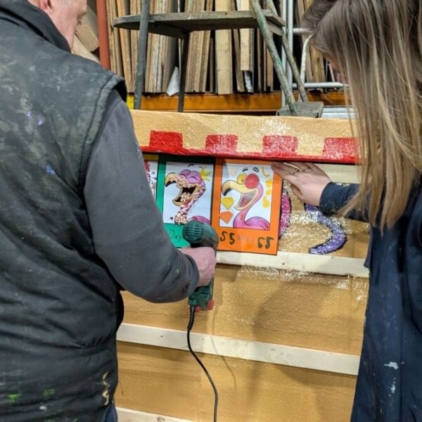 De fotostudio is er klaar voor!